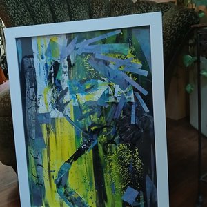 Blue Note in Motion  18" x 24" Original