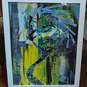Blue Note in Motion  18" x 24" Original