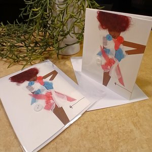 Red White Blue Carnations