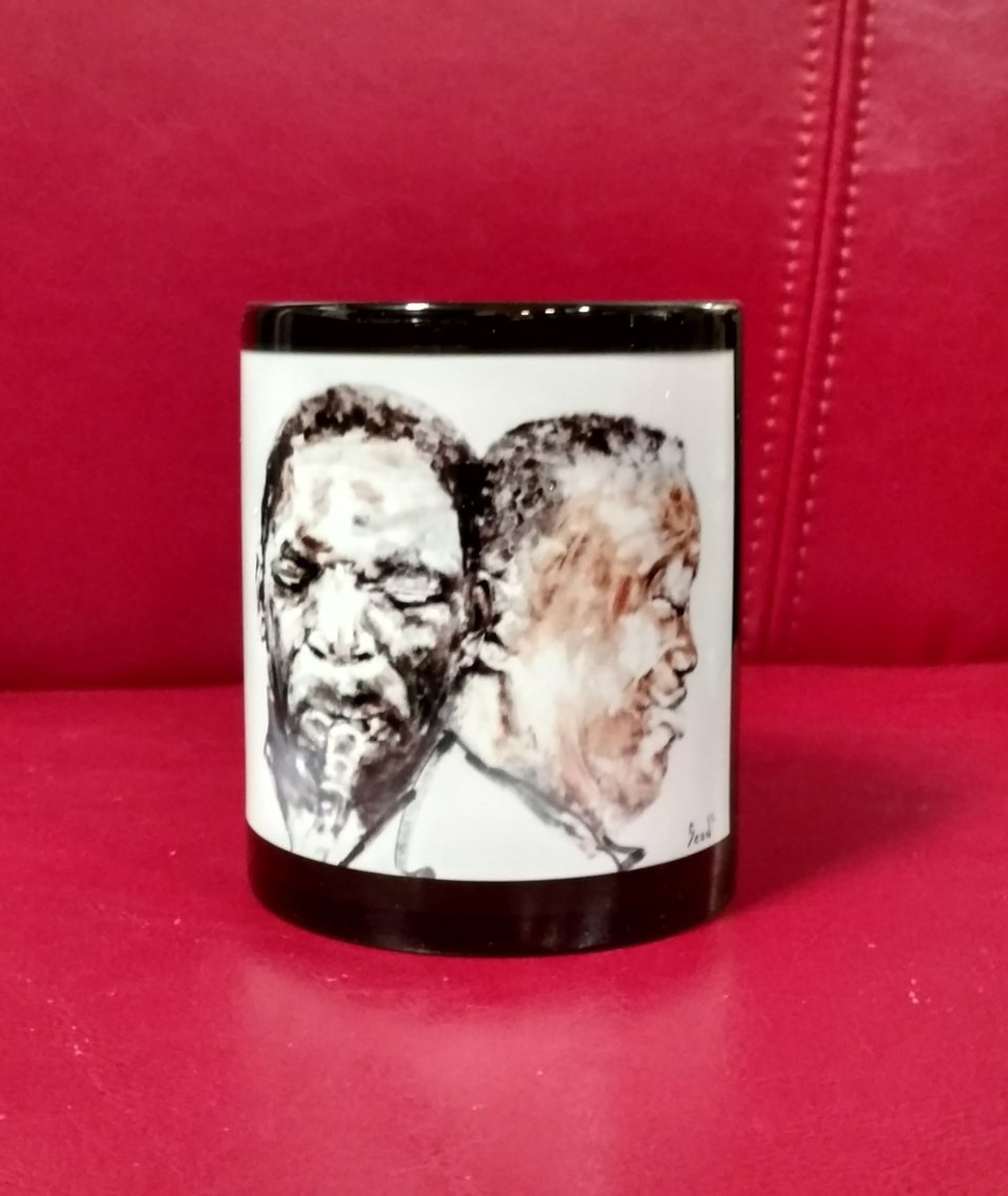 John Coltrane and Accompanist 11 oz Ceramic Mug