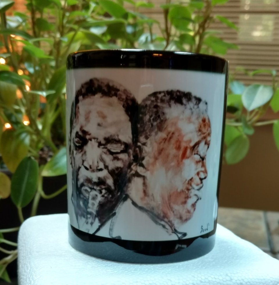 John Coltrane and Accompanist 11 oz Ceramic Mug