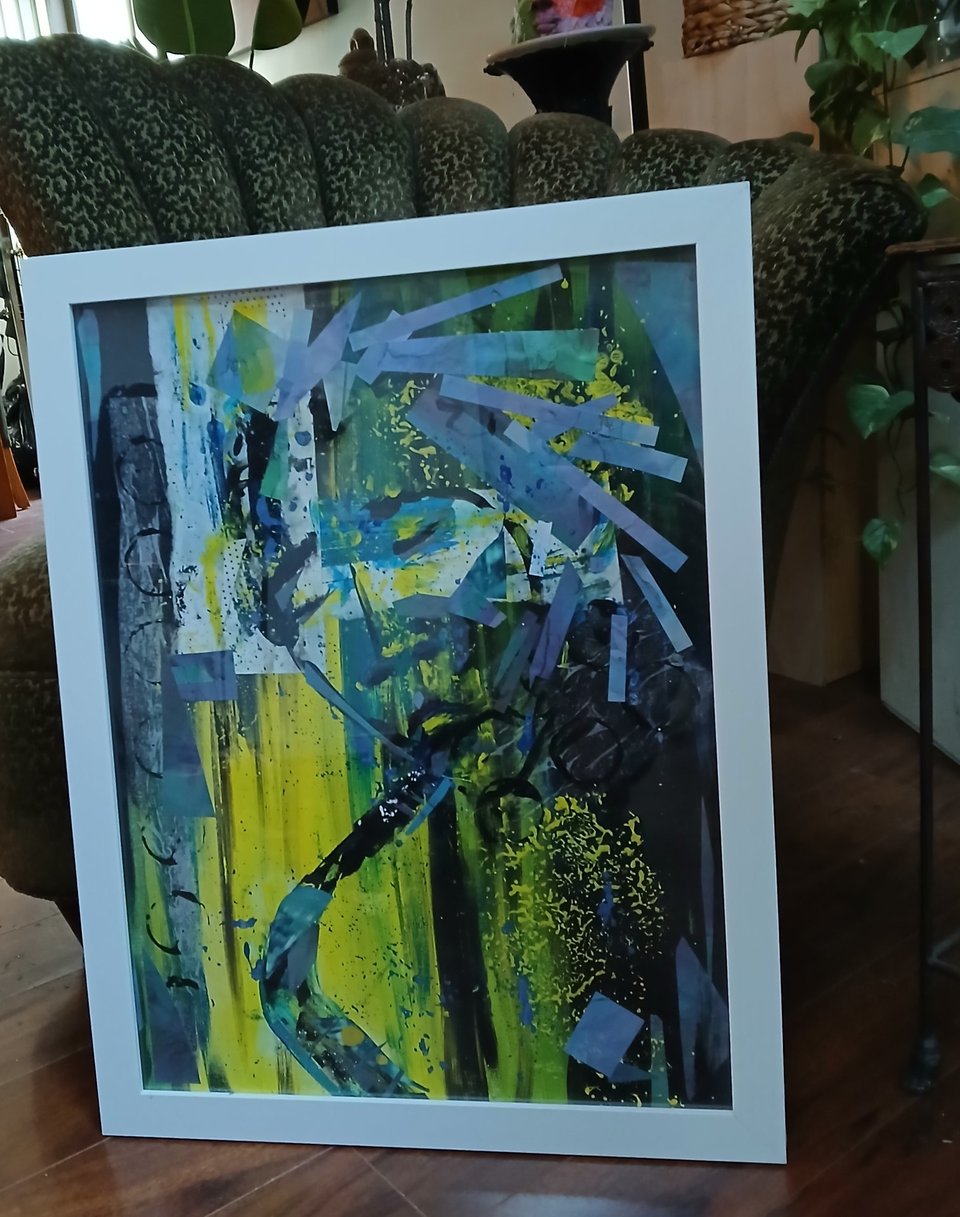 Blue Note in Motion  18" x 24" Original