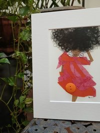 Signature LaHairCard Matted Print