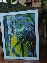 Blue Note in Motion  18" x 24" Original