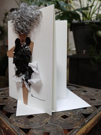 Black and White Hibiscus 