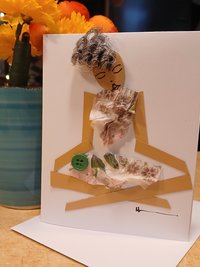 Silver Yoga Pose