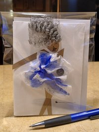 Blue Silver Haired Delilah 