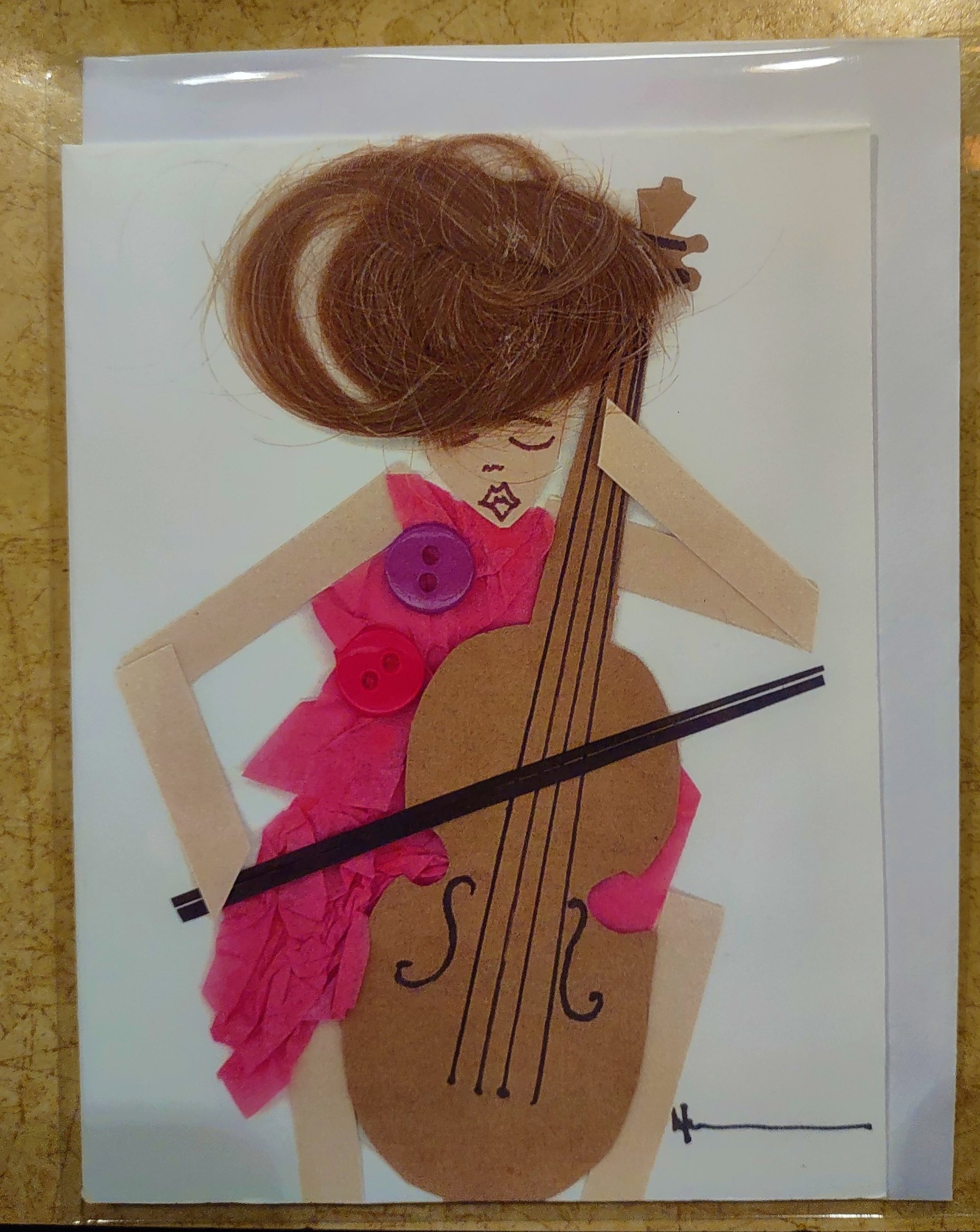 Pink Cellist