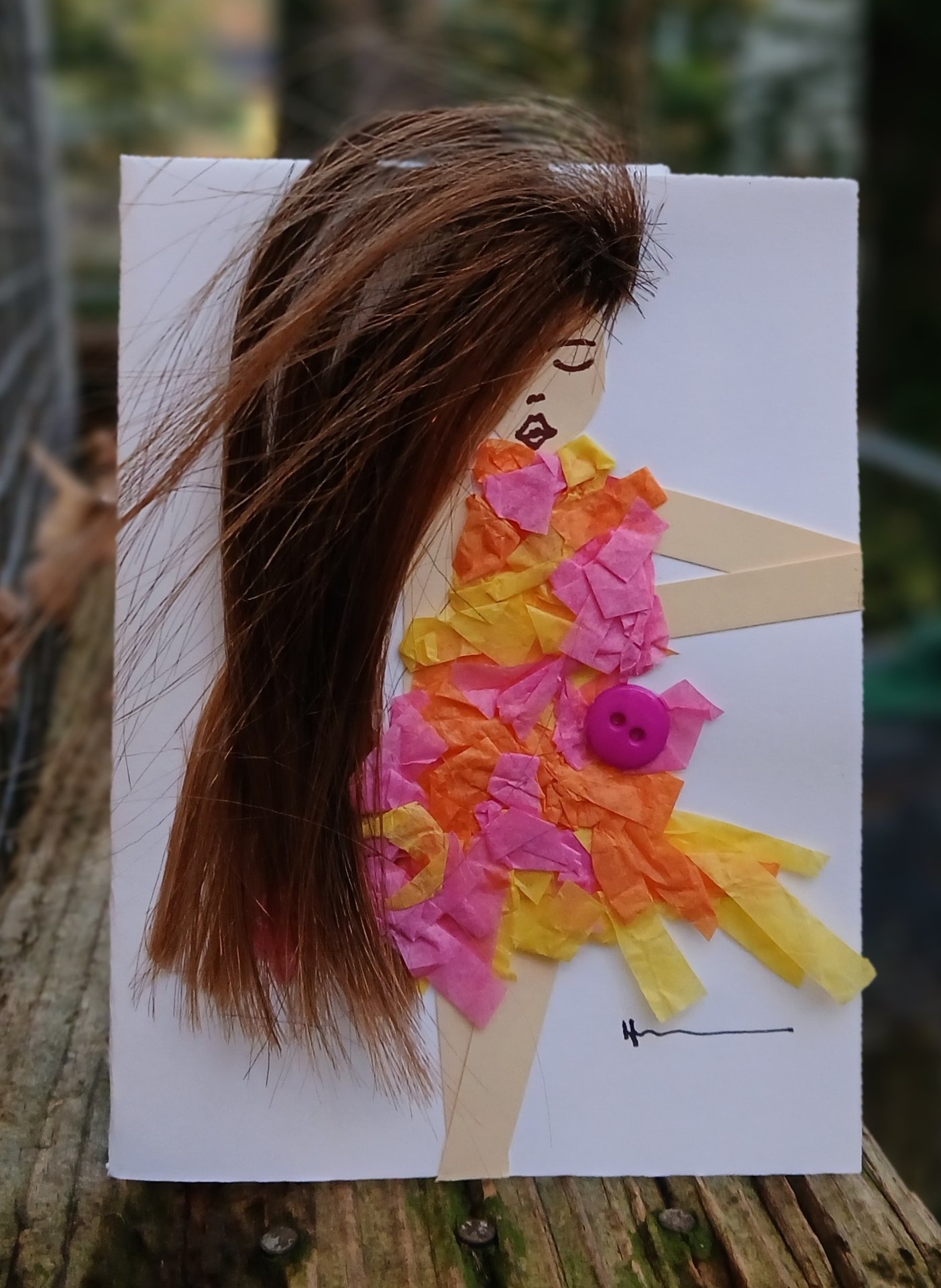 Yellow Pink Orange Roses