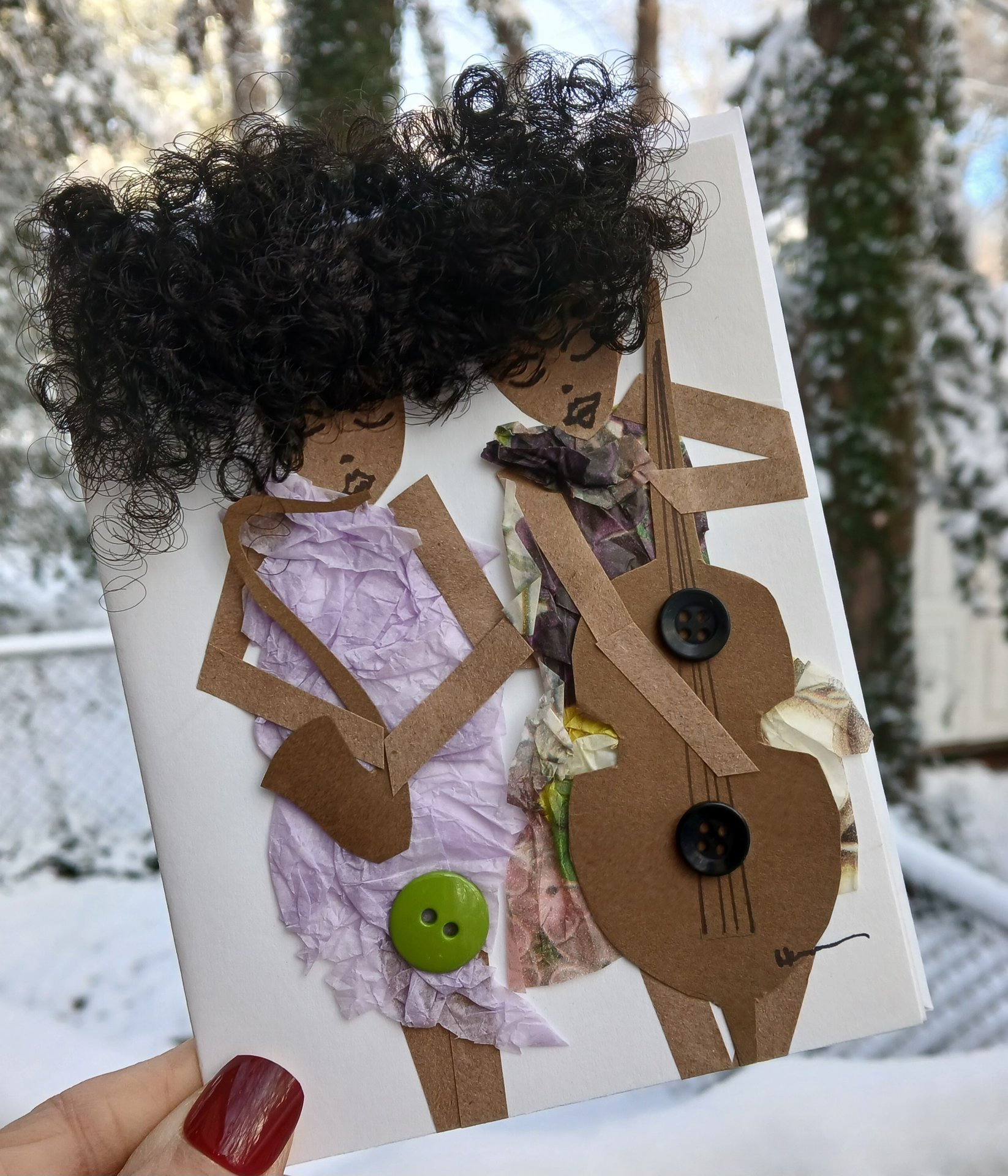 Purple Floral Musical Combo