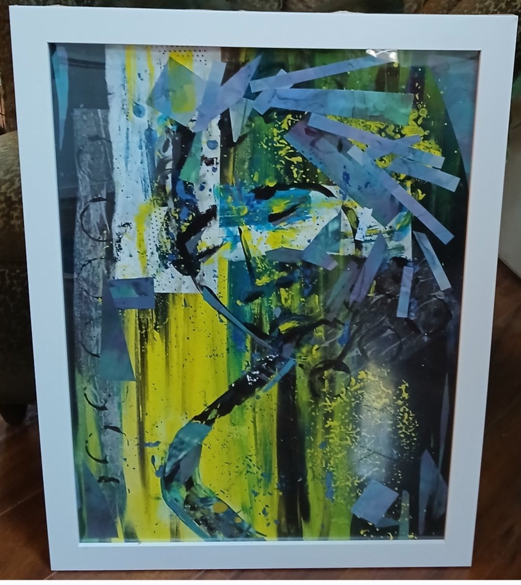 Blue Note in Motion  18" x 24" Original