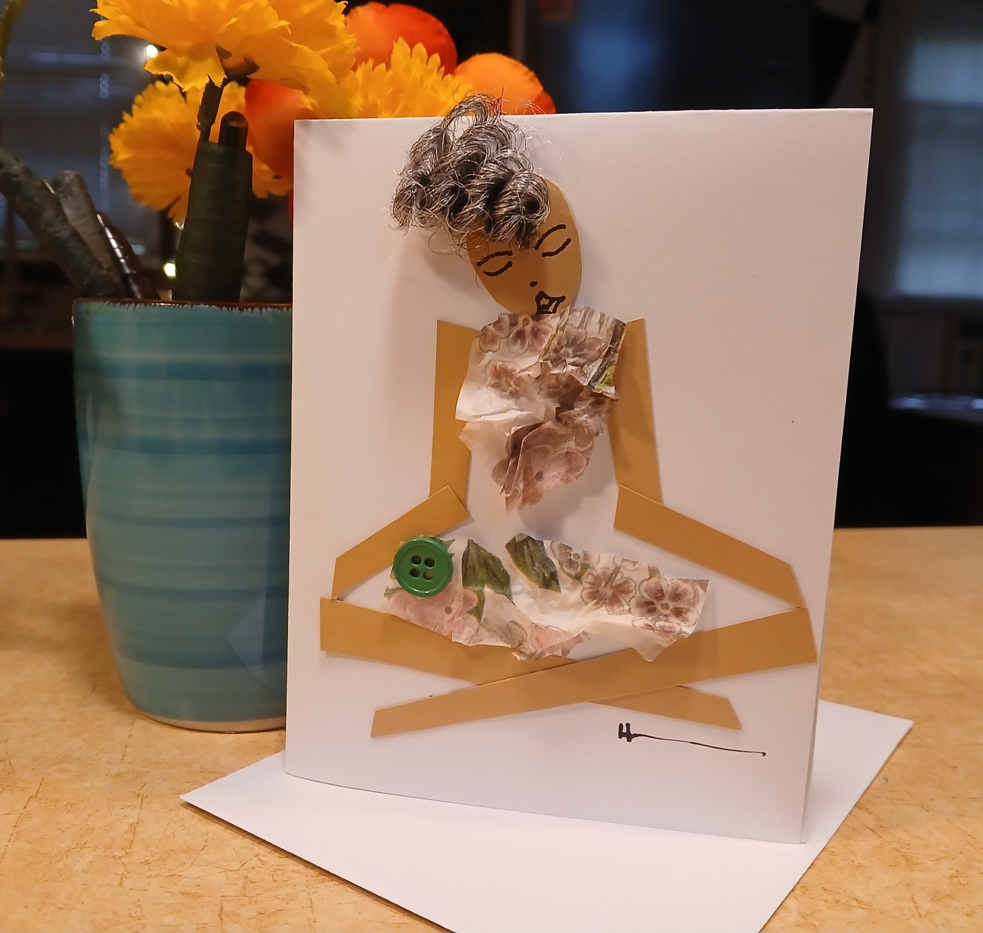 Silver Yoga Pose