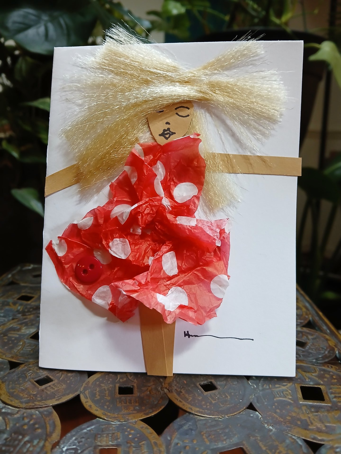Red White Polka Fir