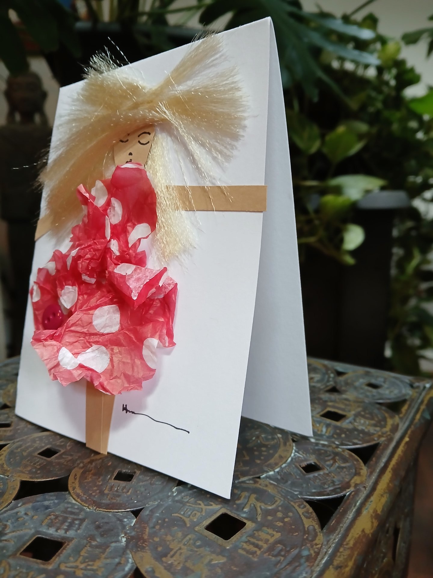 Red White Polka Fir