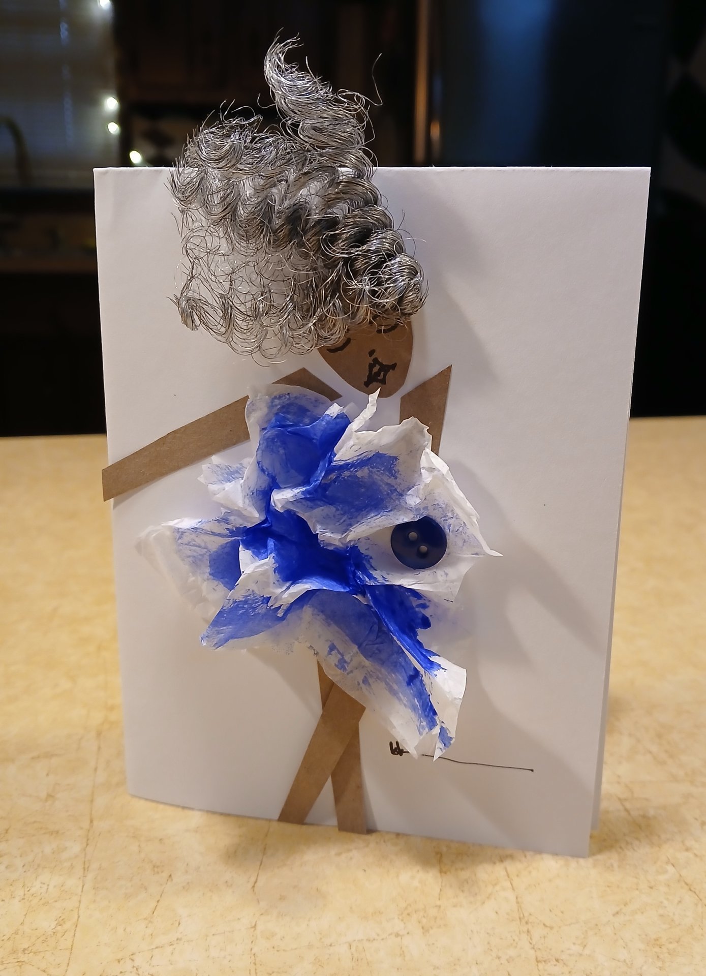 Blue Silver Haired Delilah 