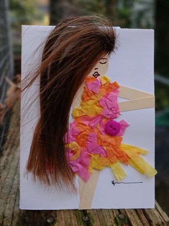 Yellow Pink Orange Roses