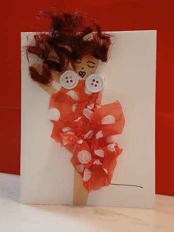 Red White Polka Dot Florals 