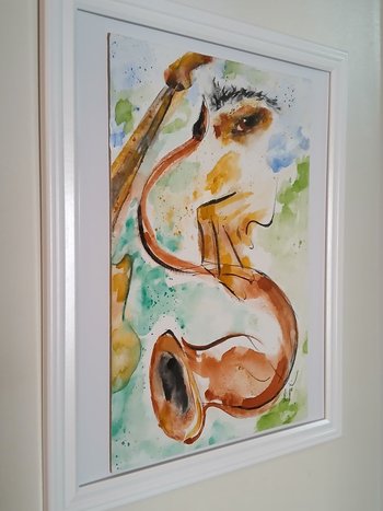 Splashes of Music  11" x 17" Print